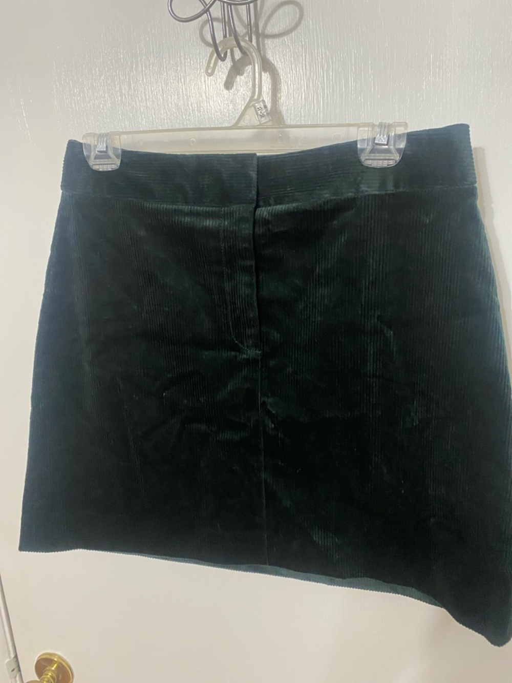 kate spade Dark Green Corduroy Mini Skirt